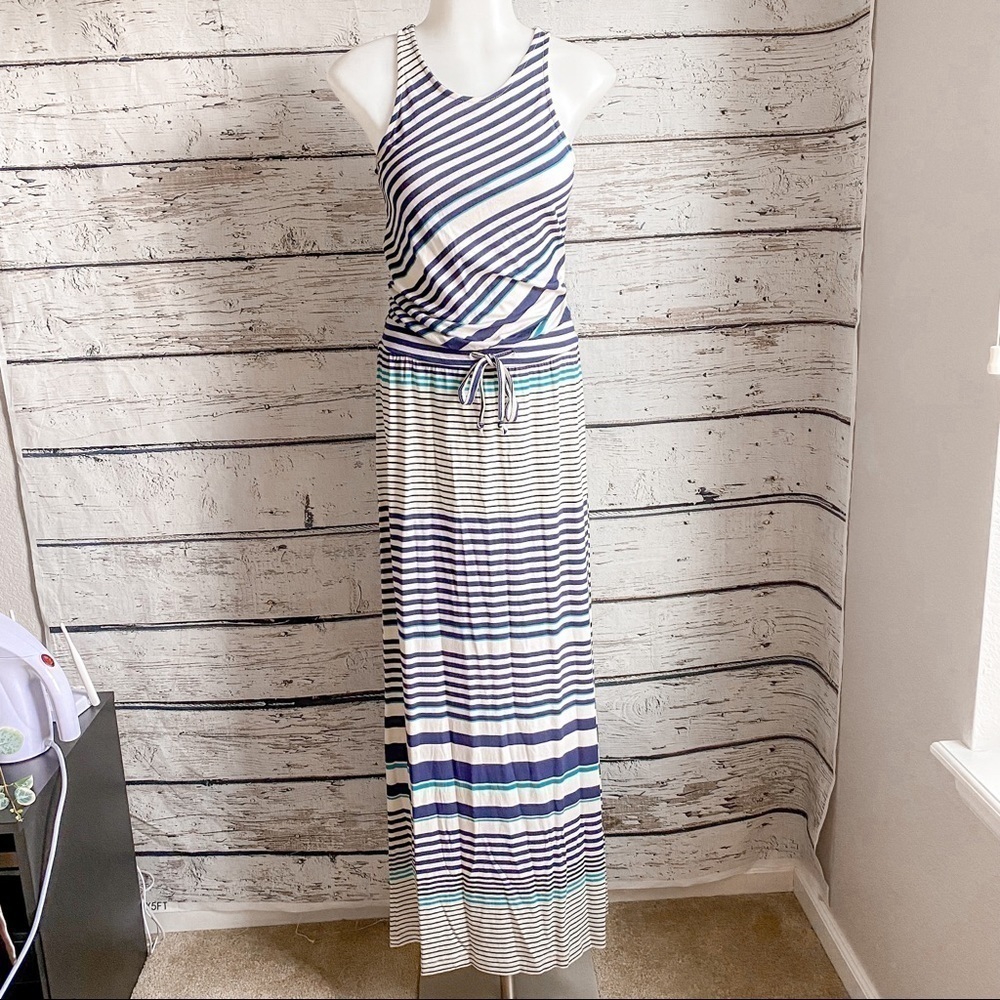 Jimmy Key striped maxi dress
